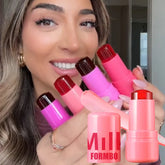 3-in-1 Milk Jelly Tint – Long-Lasting Blush & Lipstick for Moisturized Matte Finish
